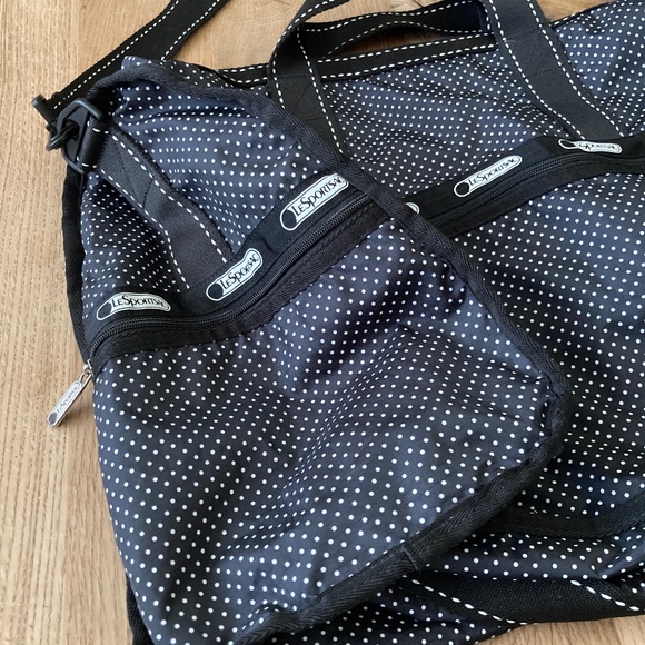 LESPORTSAC  Large Weekender  Polka Dots - Picture 5 of 5